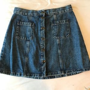 Jean skirt